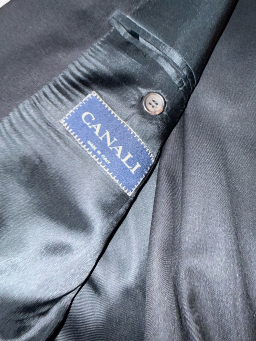 Canali Black Suit - Classic Black